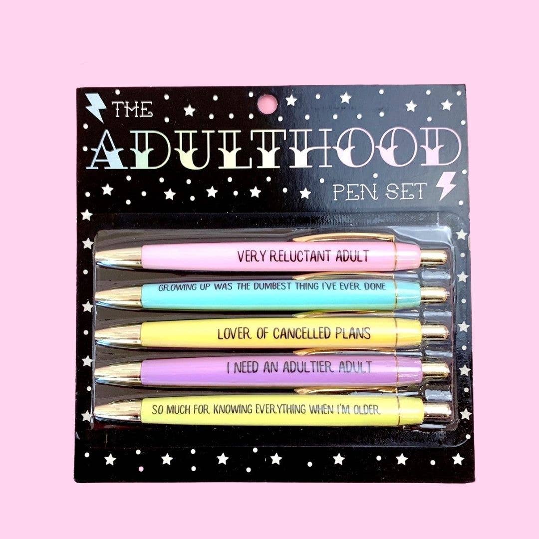 Welcome to the Shit Show Pen Set funny 