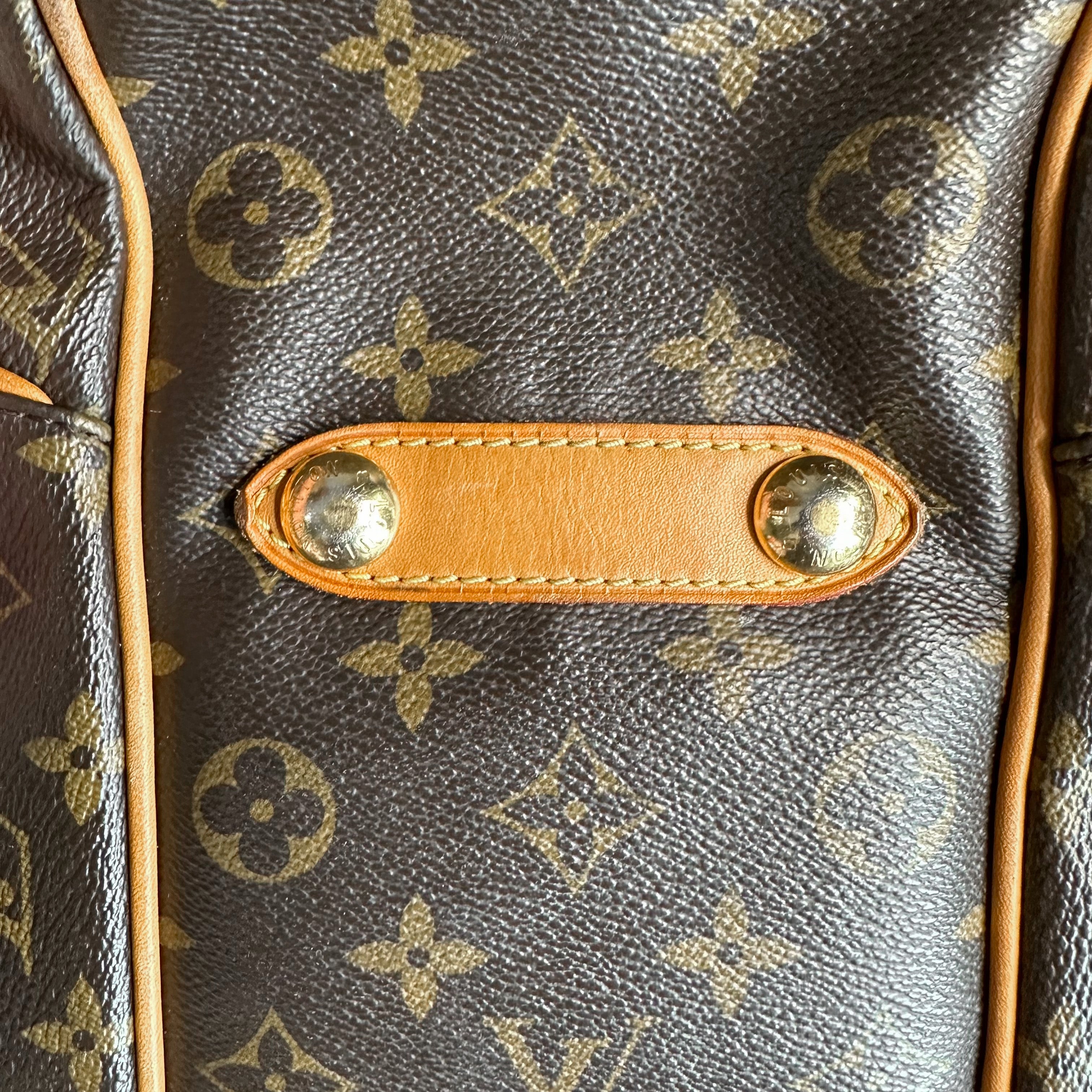 Louis Vuitton Louis Vuitton Jeanne Blue Mini Monogram Canvas Shoulder