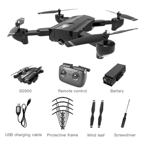 statsminister lag arm SG900 Foldable 2.4GHz Drone with 720P, WIFI, FPV, & GPS Optical Flow P –  Ripe Pickings