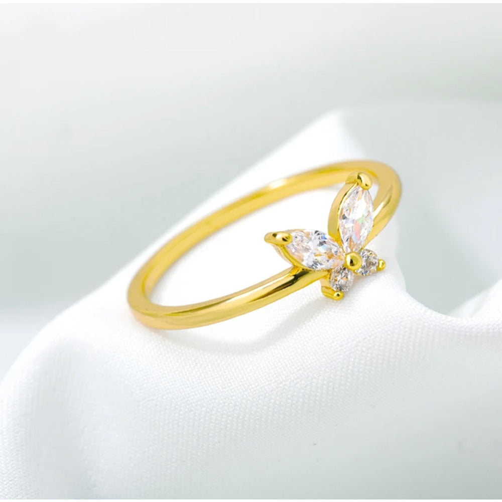 BUTTERFLY GOLD RING — Fashionista.usa