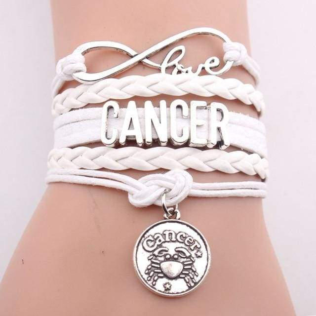 Cancer Zodiac Crystal Bracelet - Remedywala