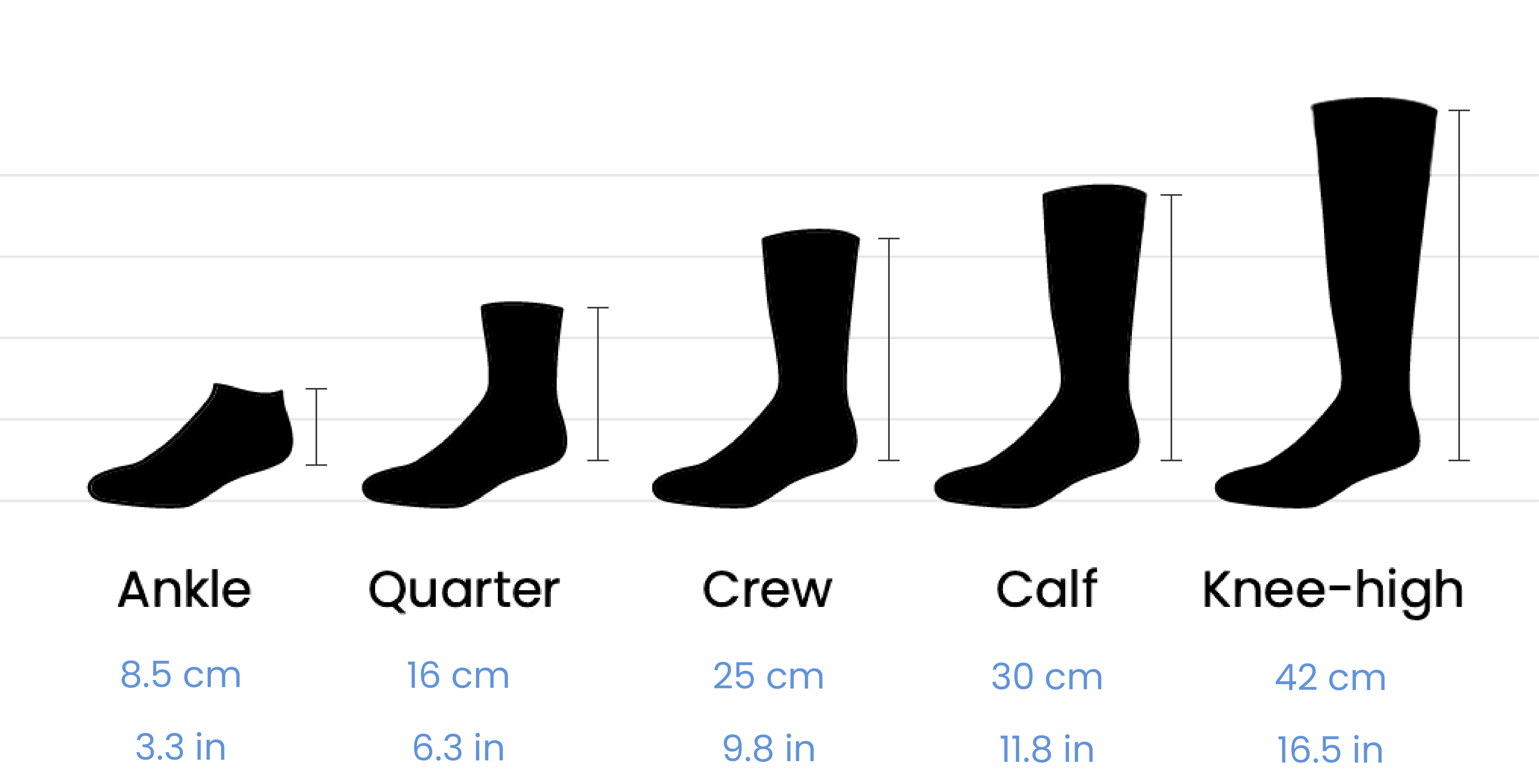 Socks size guide – MP Magic