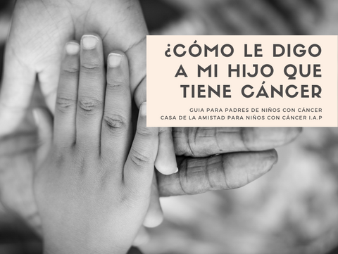 ¿Cómo le digo a mi hijo que tiene cáncer?