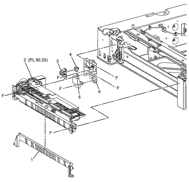 PL 80.35 STM Feeder for Xerox C7020 C7025 C7030 C7000