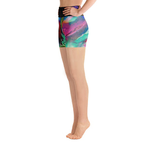 alexanderlawnde Very Colorful Yoga Shorts
