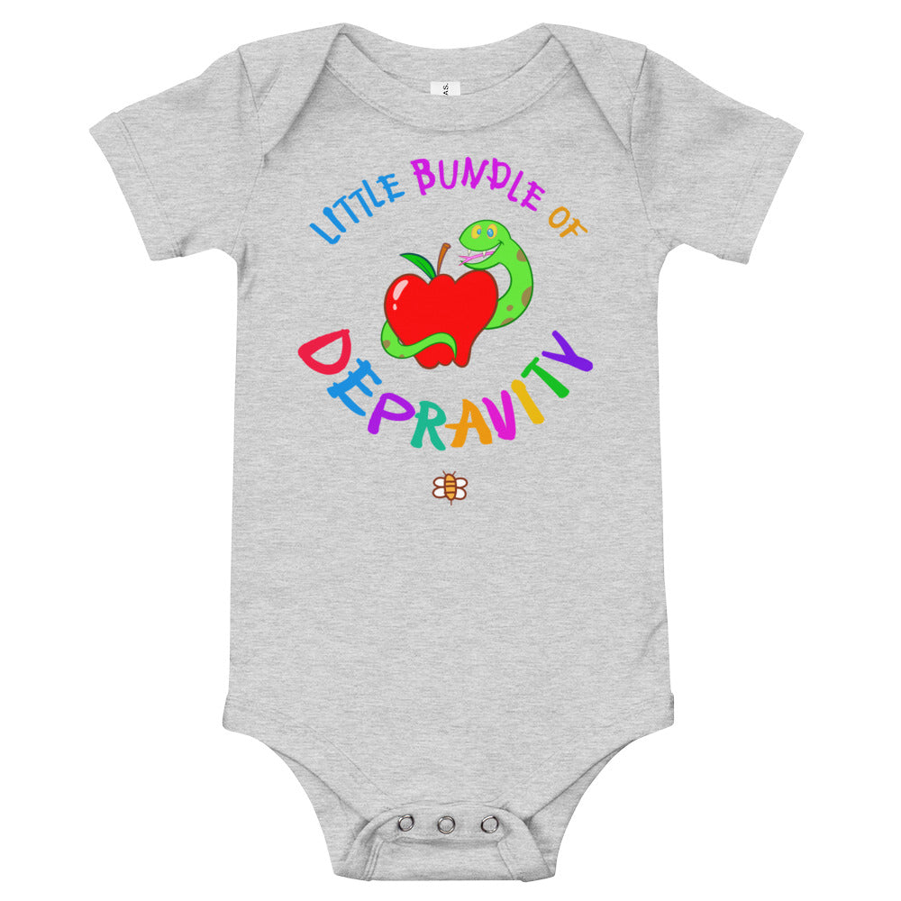 Download Little Bundle Of Depravity Onesie Babylon Bee Store