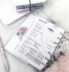 personal wide foxy fix rings planner