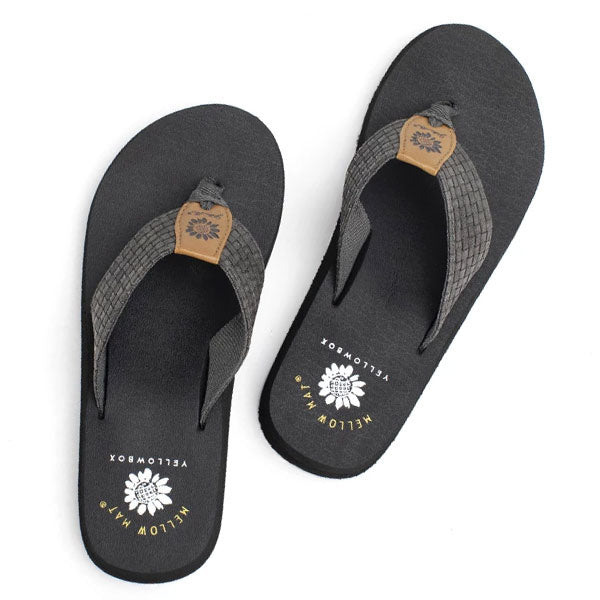 yellowbox mellow mat flip flops