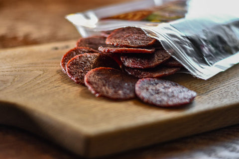 Beef jerky 1lb bags natural Wagon Wheels