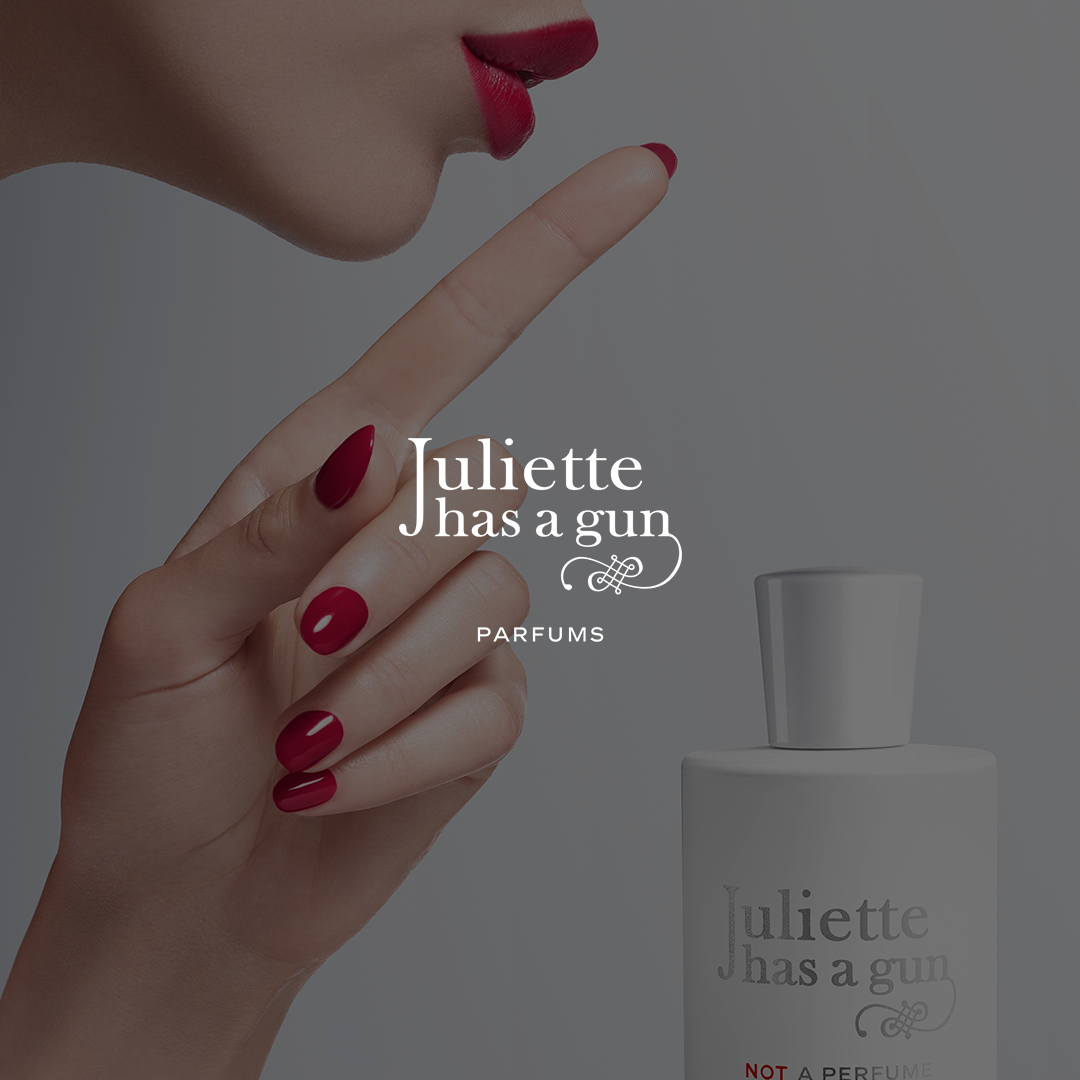 Juliette has a gun, armed with her perfume … at Taizo shop
