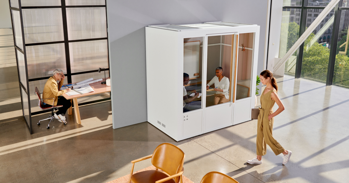 ROOM | Soundproof Office Phone Booths & Office Pods