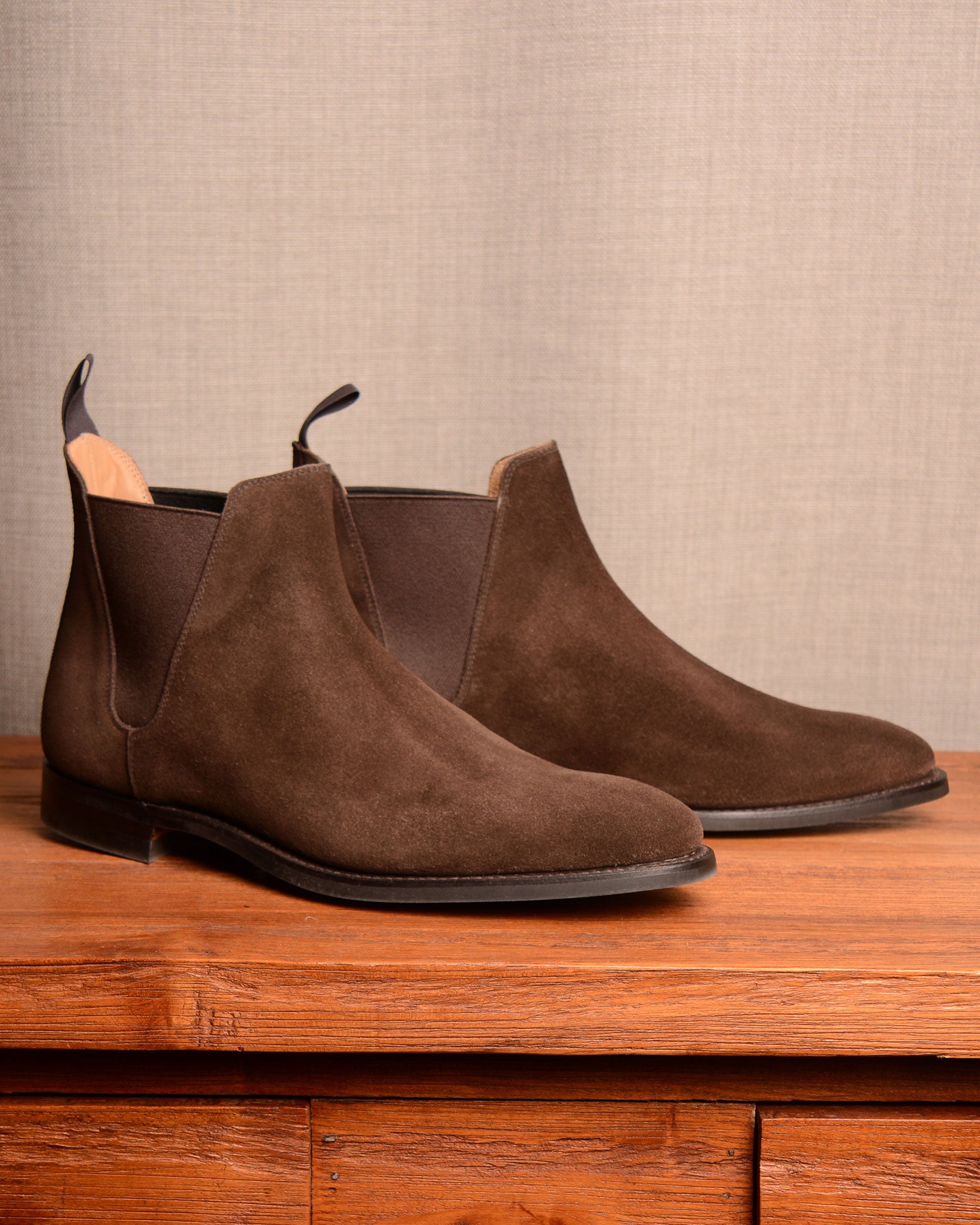 crockett and jones suede boots