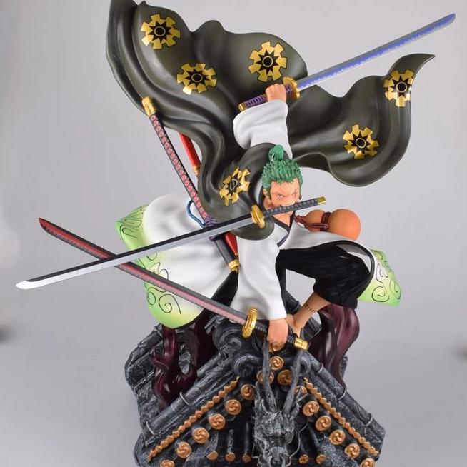 One Piece Roronoa Zoro Three-Sword Swordsman Figure – JFigures