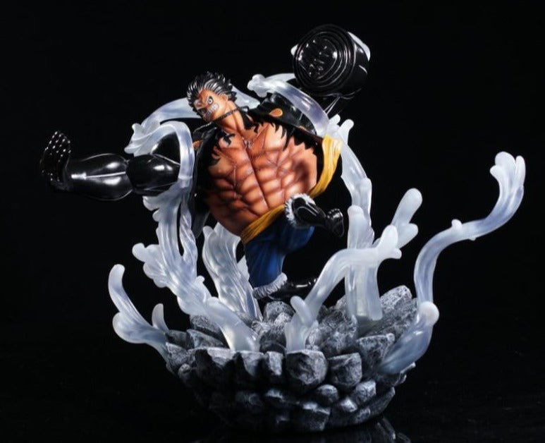 action figure one piece luffy gear 4