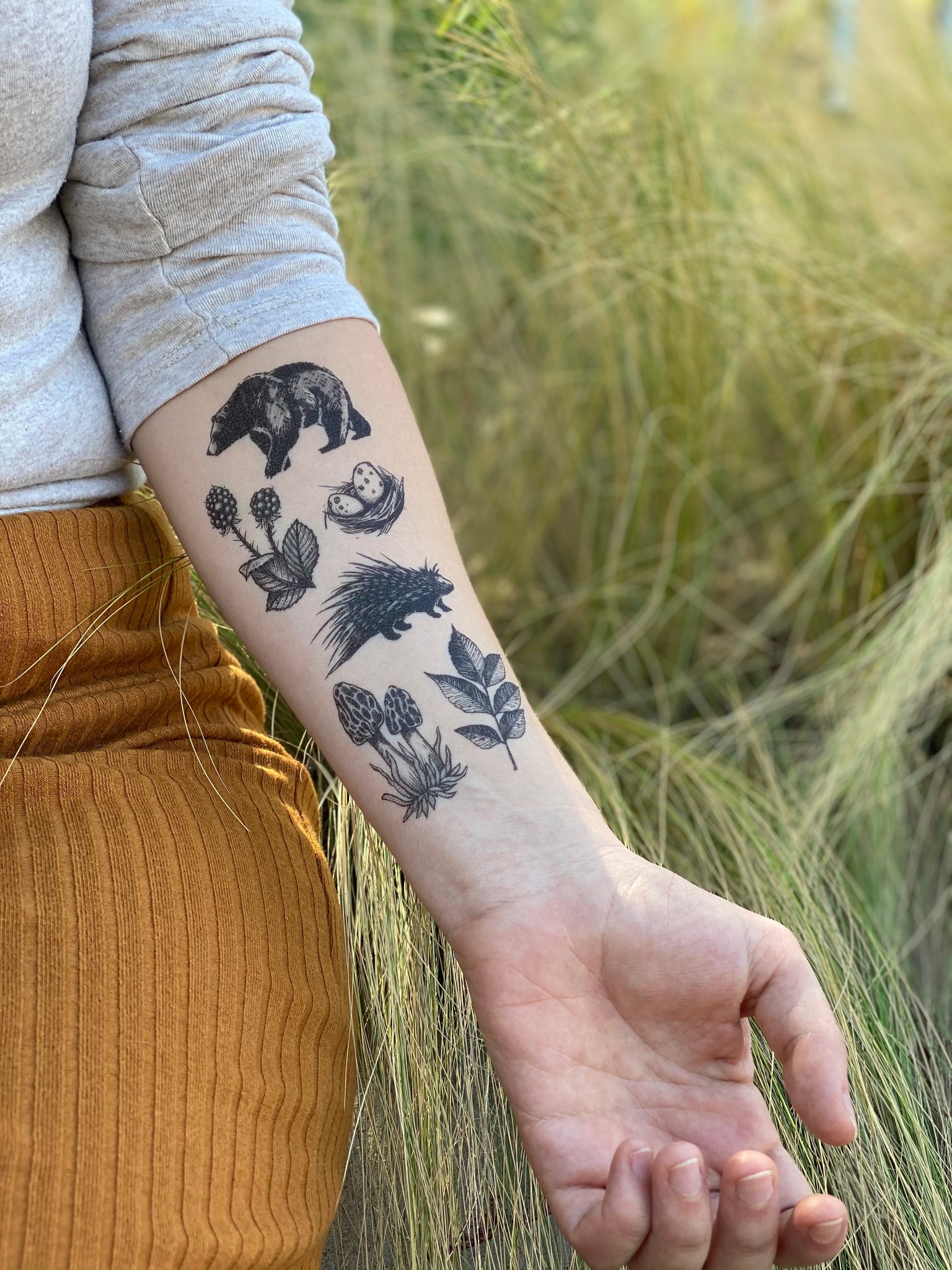 Deepika Das  Tattoo Artist on Instagram Forest tattoo is a symbol of  life serenity and rejuvenation Its meaning has been widen as time goes  by  Forests have been part of