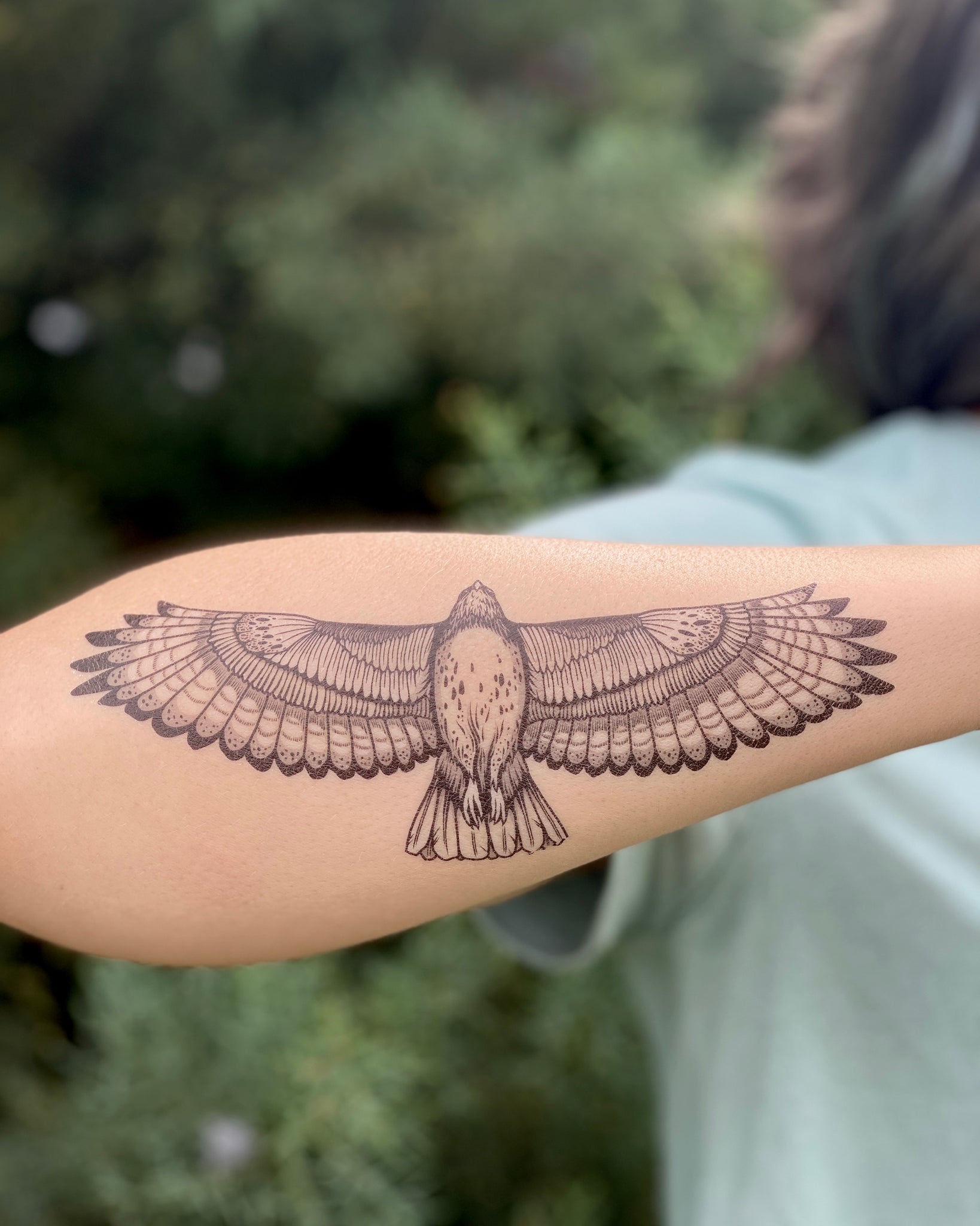 Deanna Lee  Tagged arm tattoo  Vic Market Tattoo