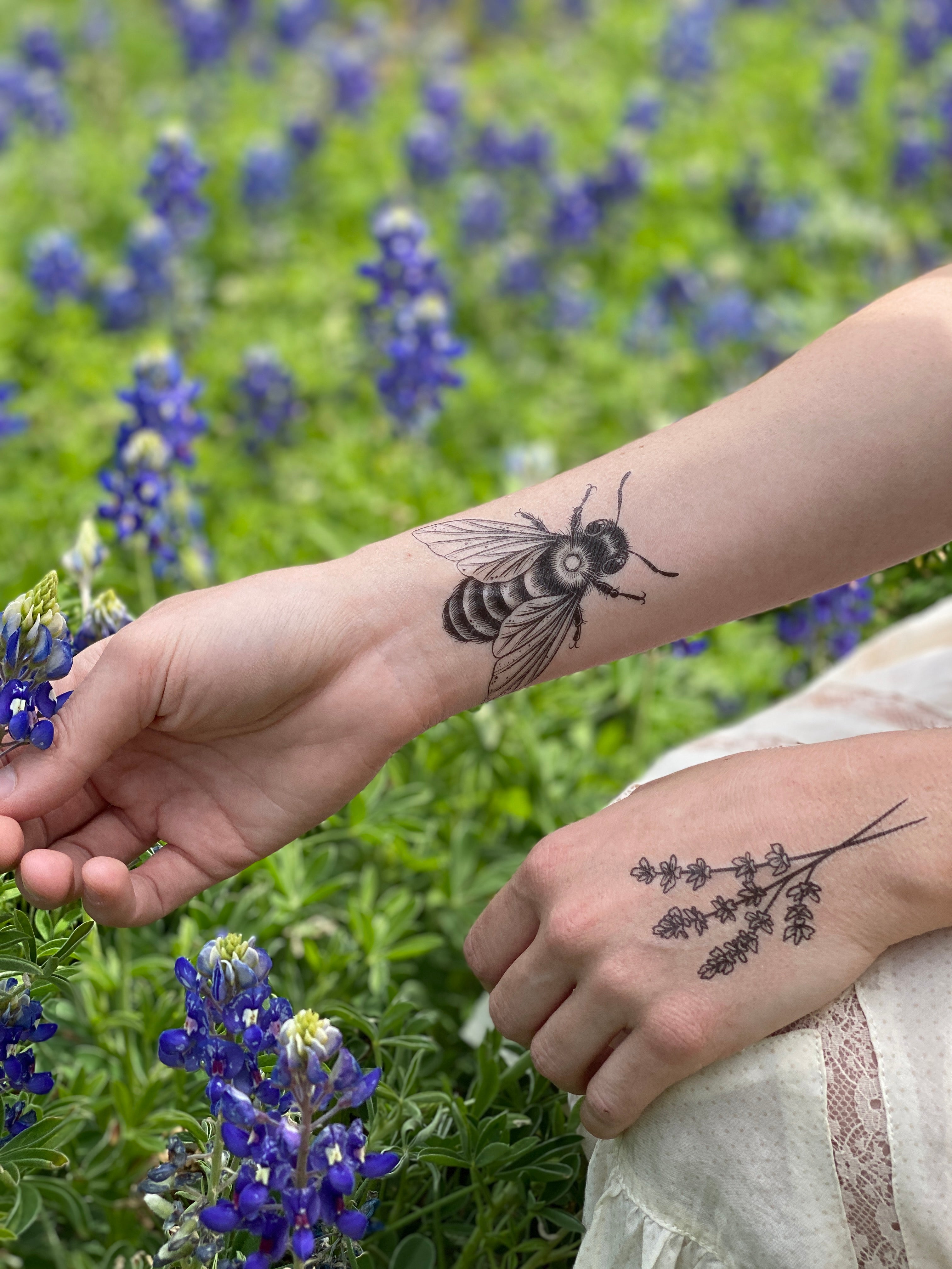 41 Cute Bumble Bee Tattoo Ideas for Girls  StayGlam