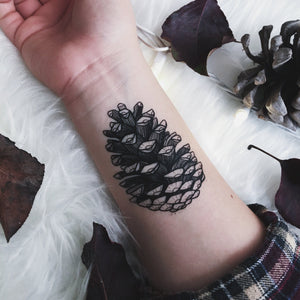 Jeff Norton Tattoos  Tattoos  Nature  Pine cone