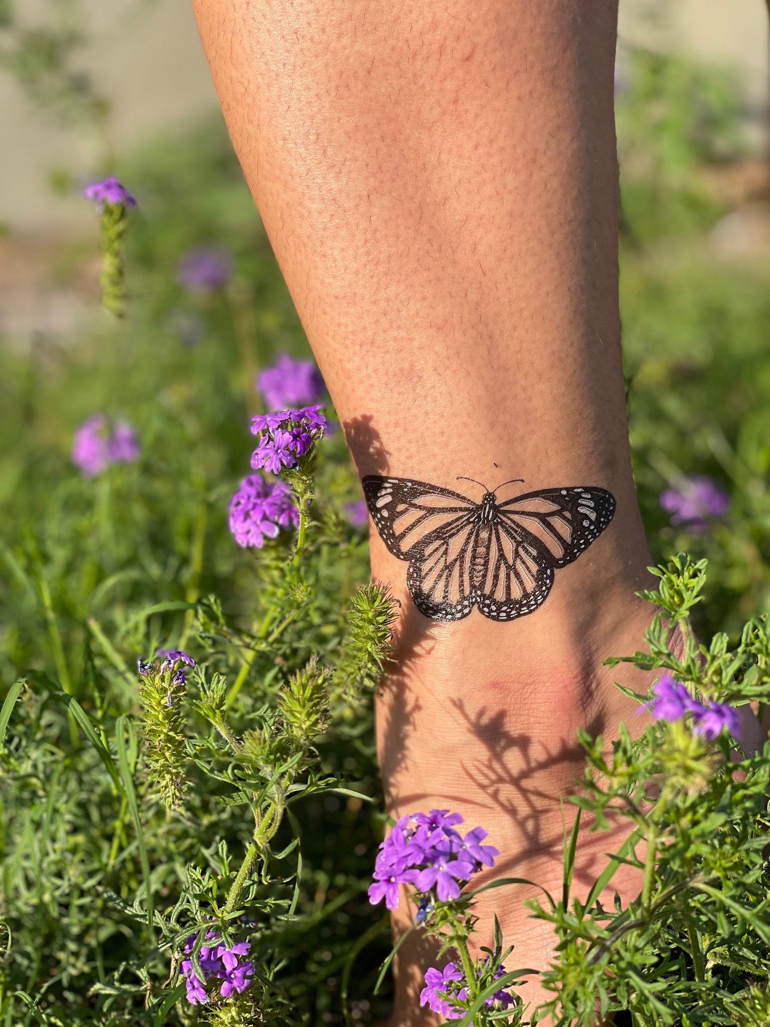 Monarch Butterfly Temporary Tattoo  NatureTats
