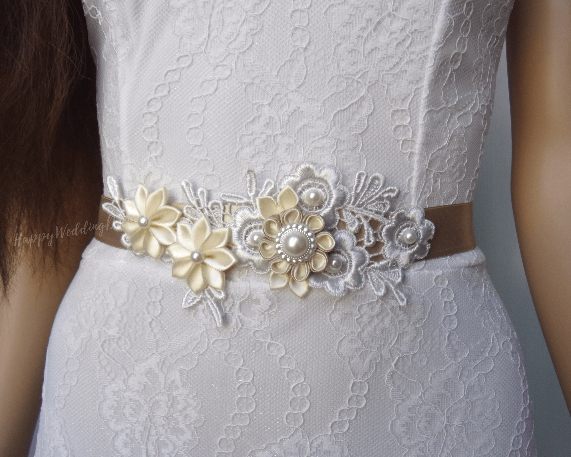vintage bridal belt