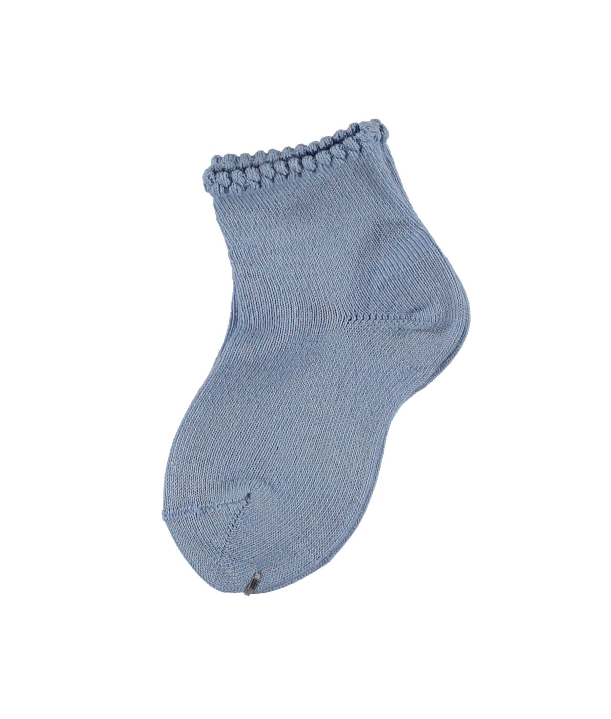 light blue baby socks