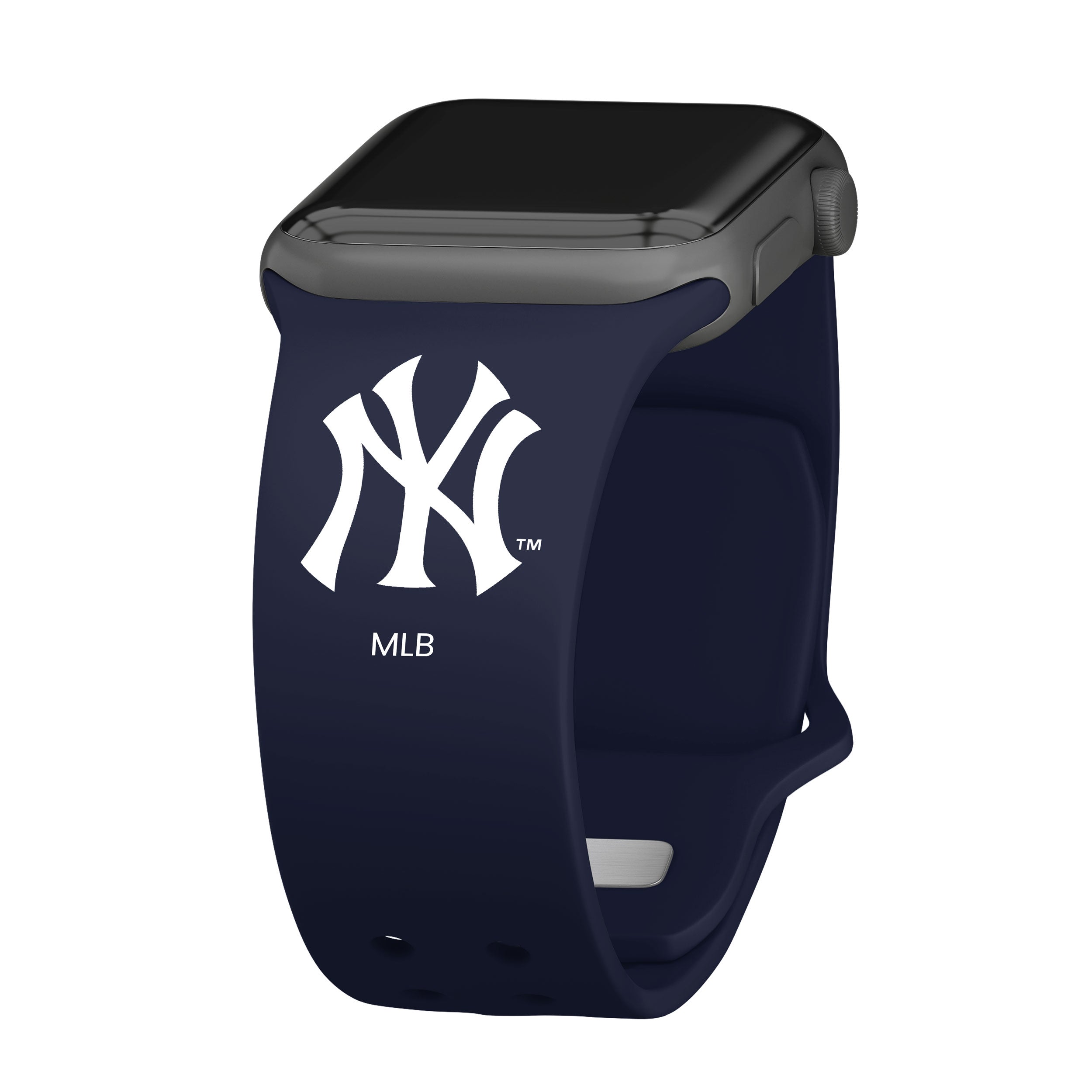 Amazoncom Game Time Atlanta Braves Silicone Sport Watch Band Compatible  with Apple Watch 384041mm Navy  Cell Phones  Accessories