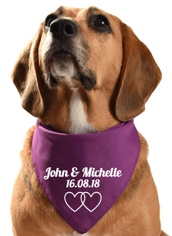 dog bandanas personalized uk