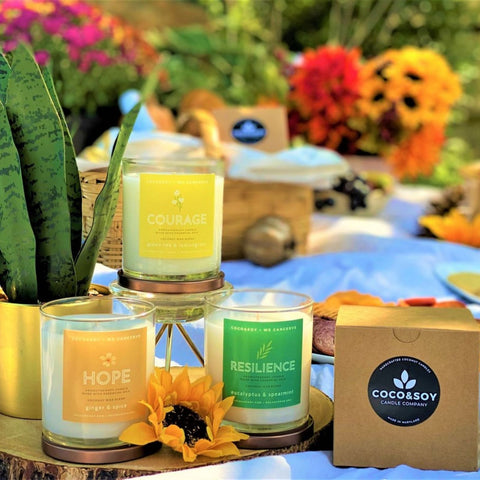 Moments of Grace, Aromatherapy Candles, Coconut Candles