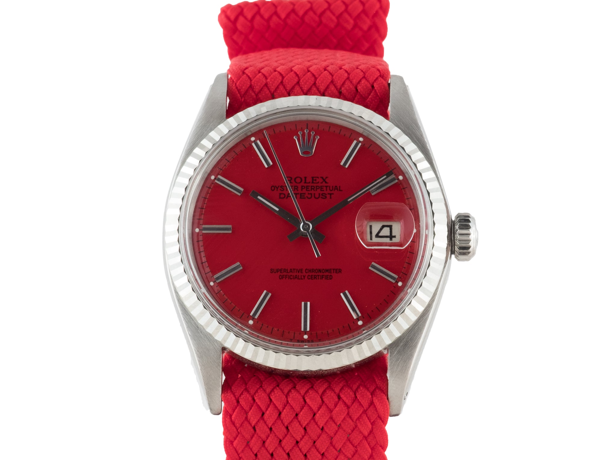 datejust red dial