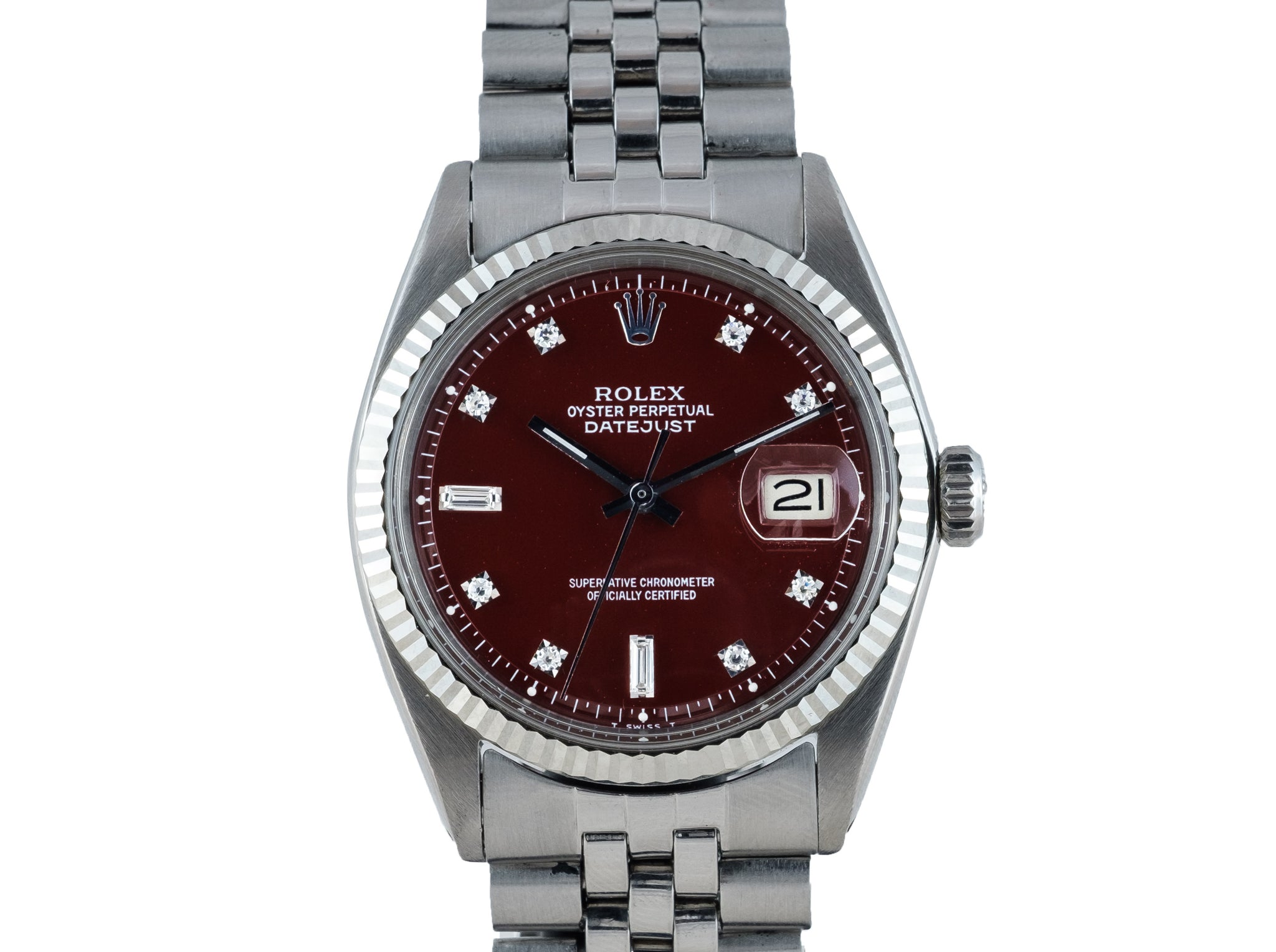 rolex oxblood