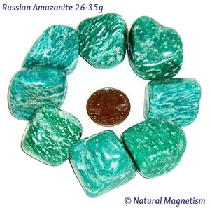 Amazonite Tumbled Stones From Russia Healing Crystals Access Possibilities