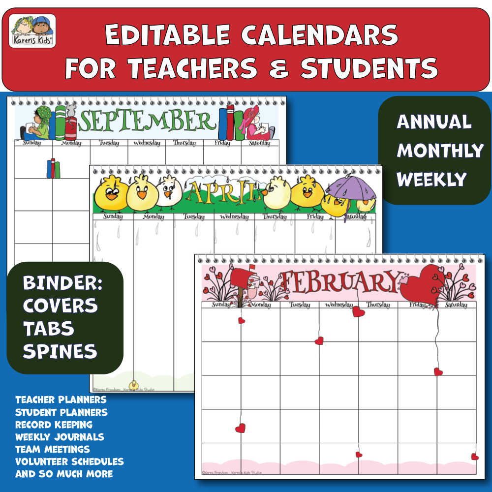 Calendar Maker For Teachers Sibel Drusilla