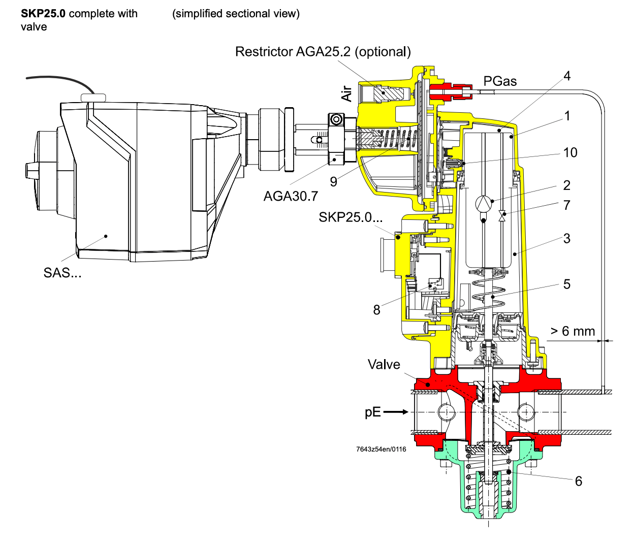 Siemens AGA30.7 SAS Adapter