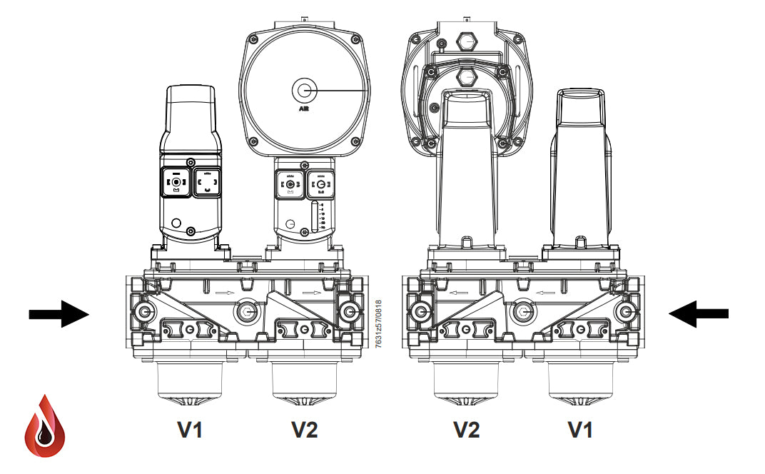 西门子VGD20.4011燃气阀应用