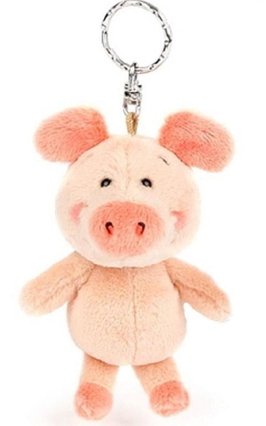 Plush Pig Keychains, 4" Stuffed Piggy 4 Varieties