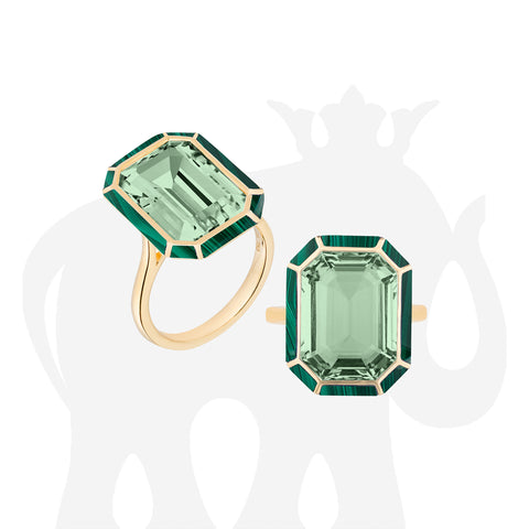 Emerald Cut Ring from melange collection