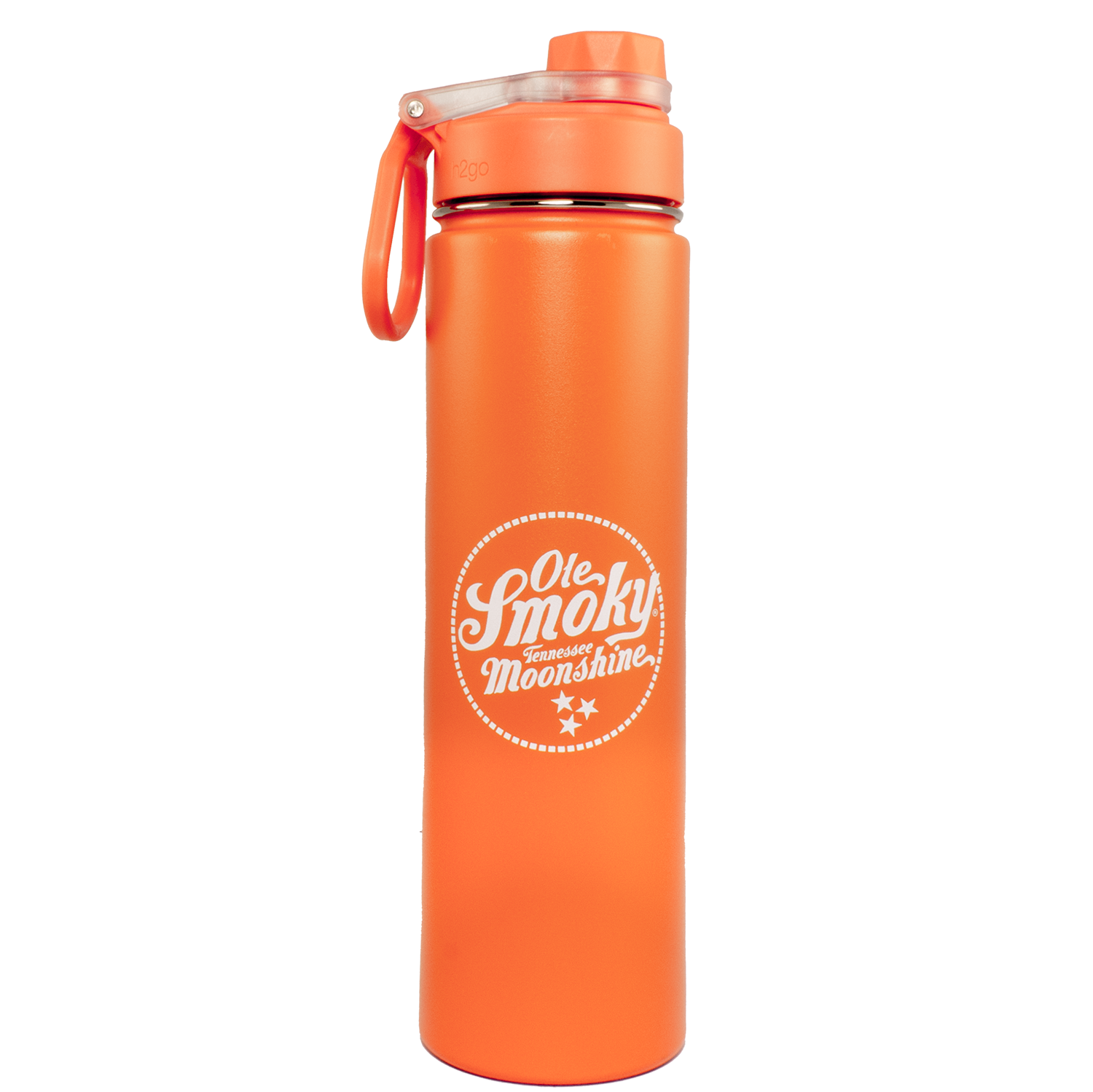 Oklahoma State wave 17 oz bottle by Simple Modern orange