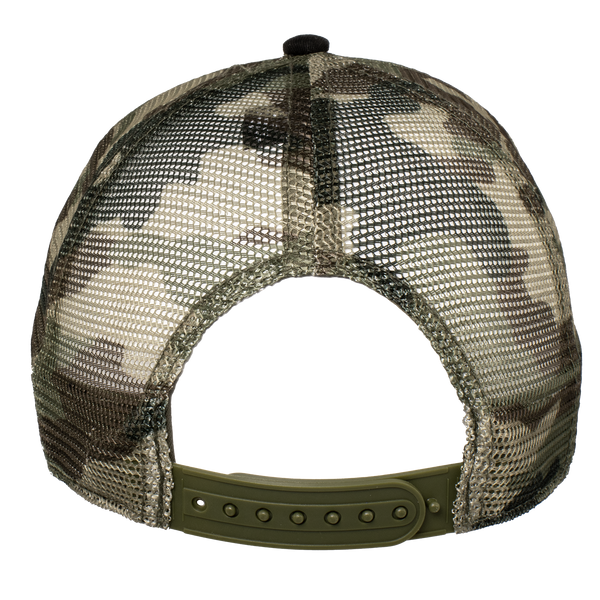 CAMO MESH LOGO HAT