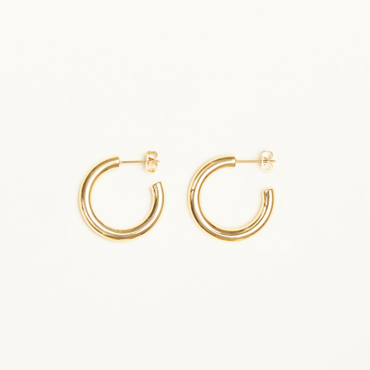 Everyday Gold Hoops (3 styles) – Shapes Studio