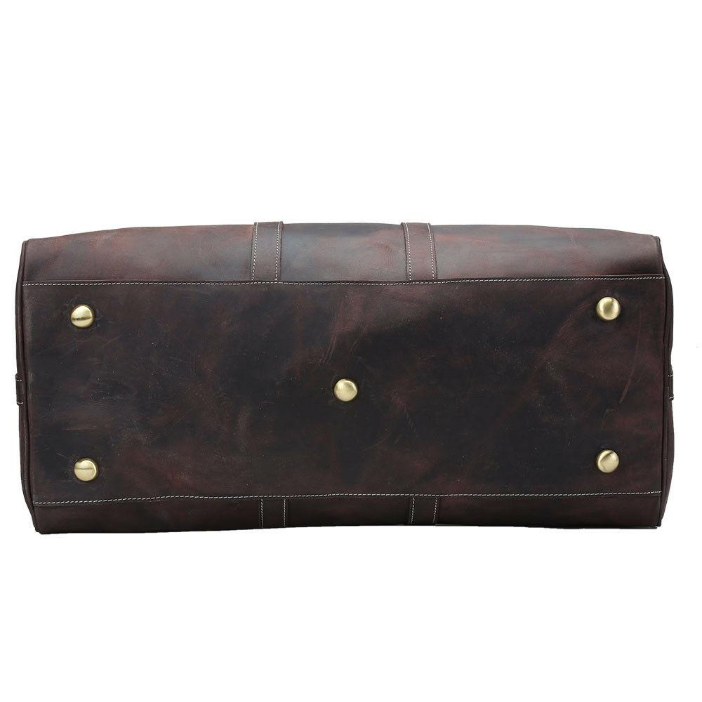Vintage Style Crazy Horse Leather 22