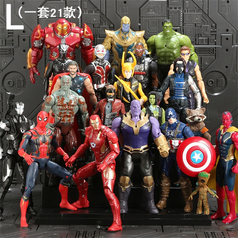 avengers action figure collection