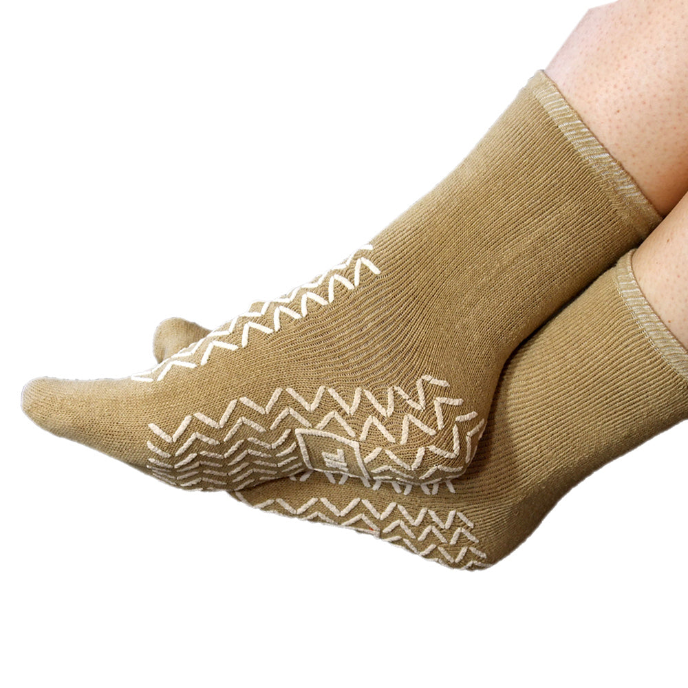 double tread non slip socks