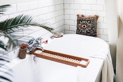 ToiletTree Products-Tieja MacLaughlin-bamboo bathtub caddy