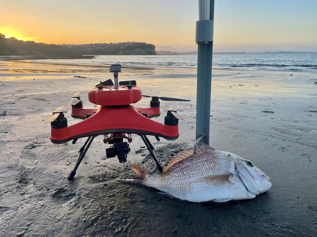 fishing-drone-on-the-beach