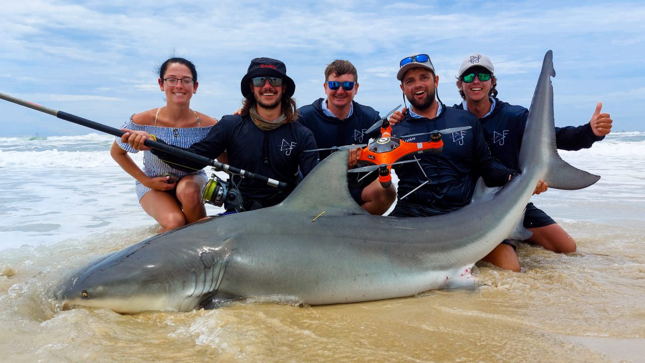 Drone Fishing for SHARKS - the Future of Shark Fishing? 