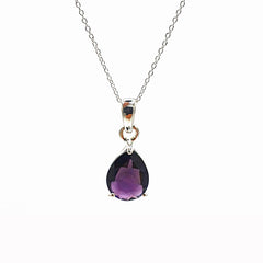 Amethyst Necklace - February Birthstone Necklace