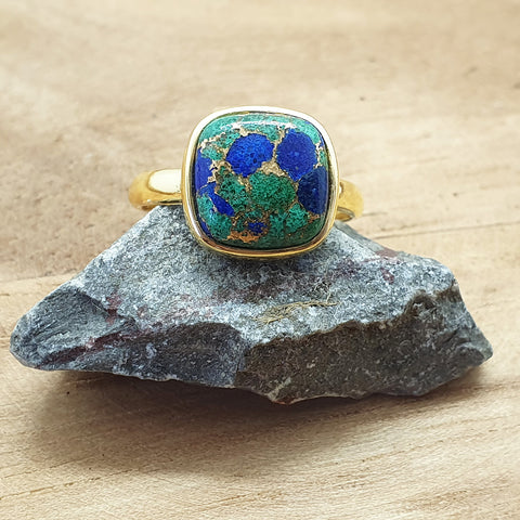 Bezel Set Birthstone Ring