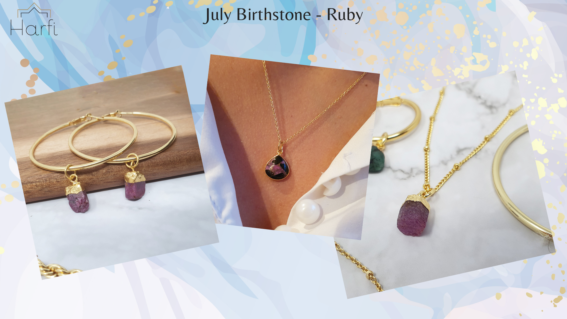 Harfi | July Birthstone - Ruby