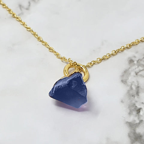 Sapphire September Birthstone Necklace