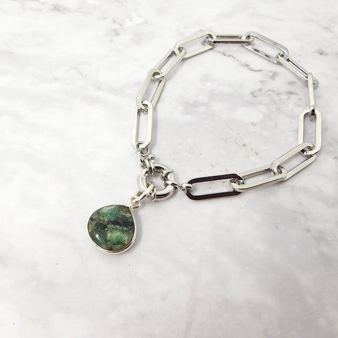 Emerald Birthstone Bracelet